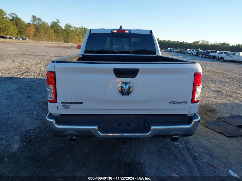 2023 Ram 1500 Big Horn 4X4 6'4 Box VIN: 1C6SRFMT8PN598736 Lot: 40949136