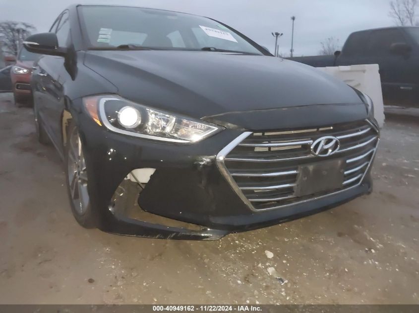 2017 Hyundai Elantra Limited VIN: 5NPD84LF4HH155635 Lot: 40949162