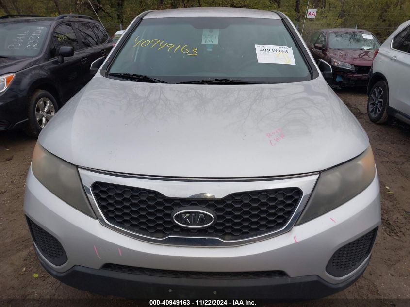 2011 Kia Sorento Lx VIN: 5XYKT3A12BG053594 Lot: 40949163