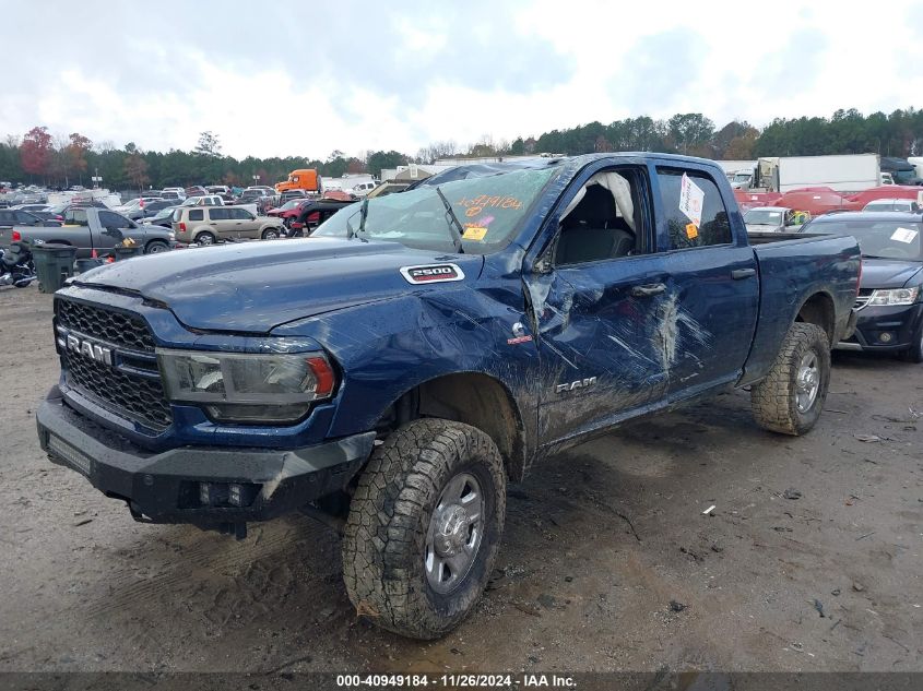 2022 Ram 2500 Tradesman 4X4 6'4 Box VIN: 3C6UR5CLXNG221898 Lot: 40949184