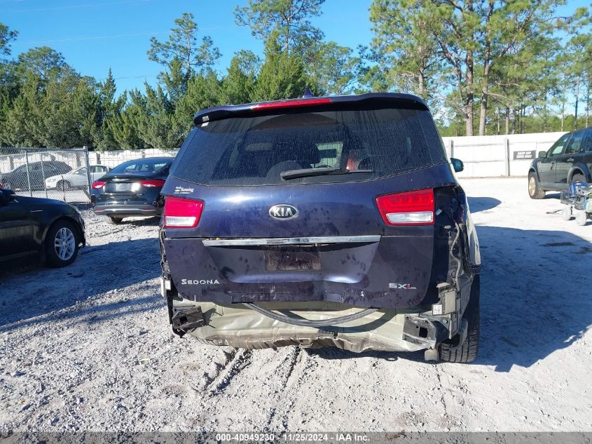 2018 Kia Sedona Sx Limited VIN: KNDME5C1XJ6396716 Lot: 40949230