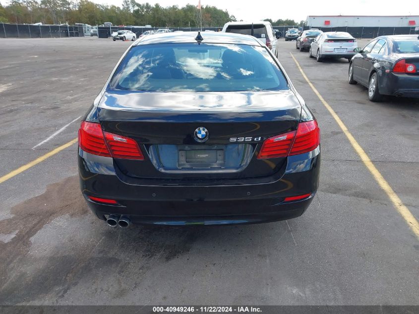 2014 BMW 535D VIN: WBAXA5C5XED689171 Lot: 40949246