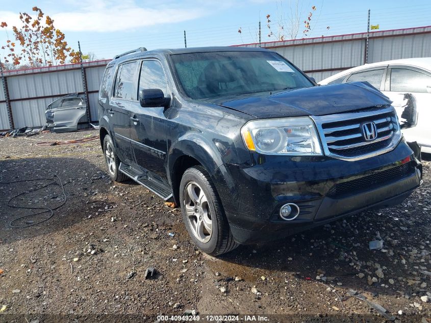 VIN 5FNYF4H72DB021479 2013 Honda Pilot, Ex-L no.1