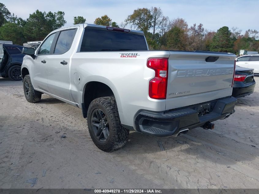 VIN 3GCPYFED9MG325284 2021 Chevrolet Silverado 1500... no.3