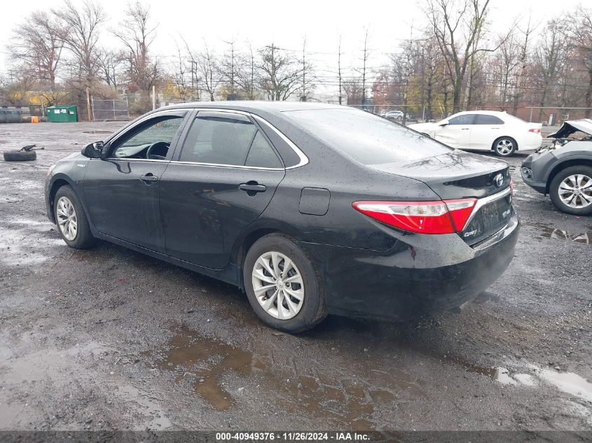 VIN 4T1BD1FK4FU166580 2015 Toyota Camry, Hybrid LE no.3