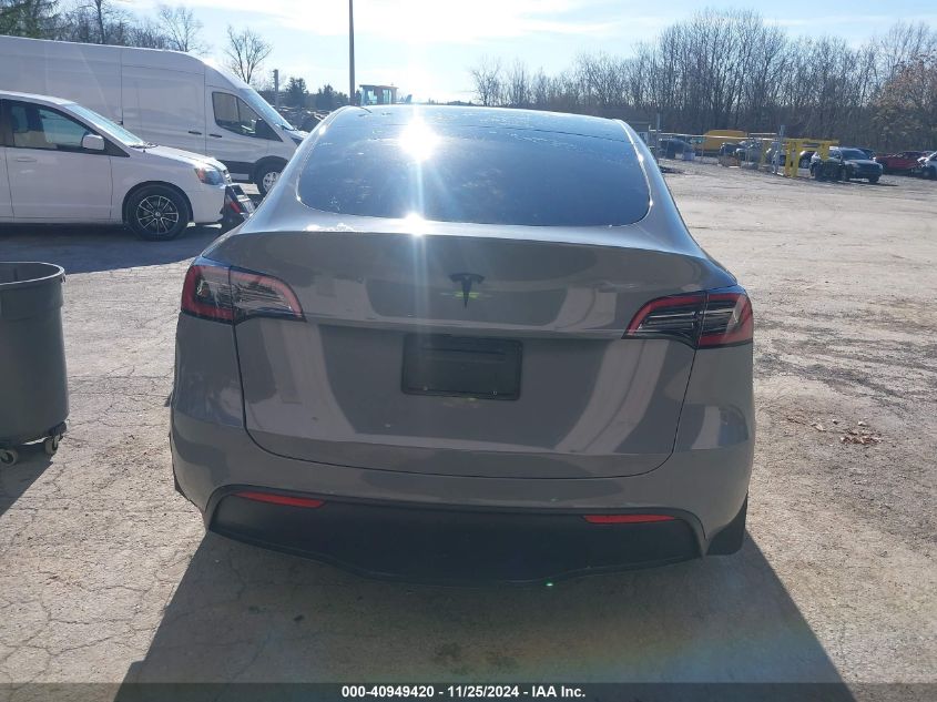 2022 Tesla Model Y Long Range Dual Motor All-Wheel Drive VIN: 7SAYGDEE2NA014887 Lot: 40949420