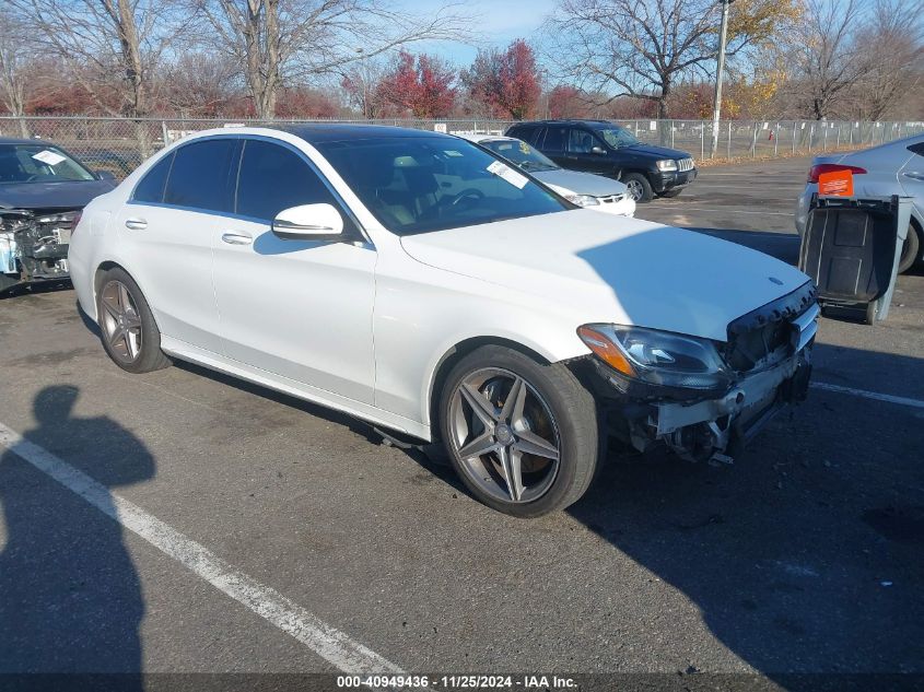 VIN 55SWF4KB0GU178788 2016 Mercedes-Benz C 300, 4Ma... no.1