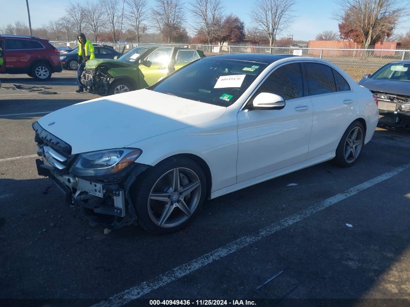 VIN 55SWF4KB0GU178788 2016 Mercedes-Benz C 300, 4Ma... no.2