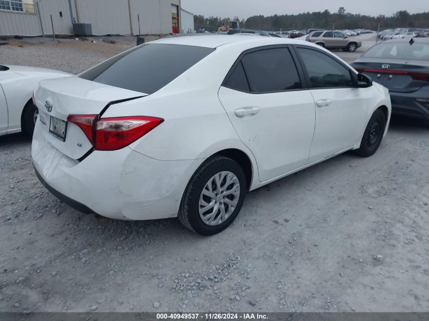 VIN 5YFBURHE4JP768377 2018 Toyota Corolla, LE no.4