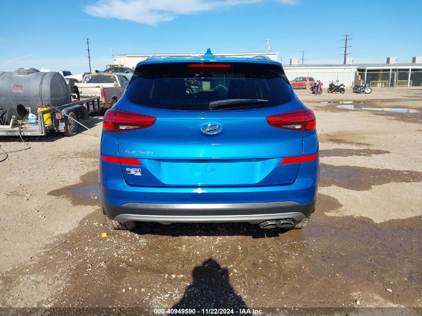 2021 Hyundai Tucson Sport VIN: KM8J33ALXMU301603 Lot: 40949590