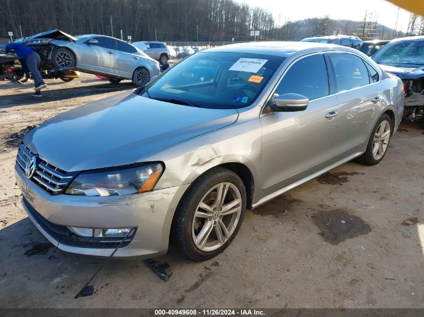 VIN 1VWCN7A39EC028740 2014 Volkswagen Passat, 2.0L... no.2