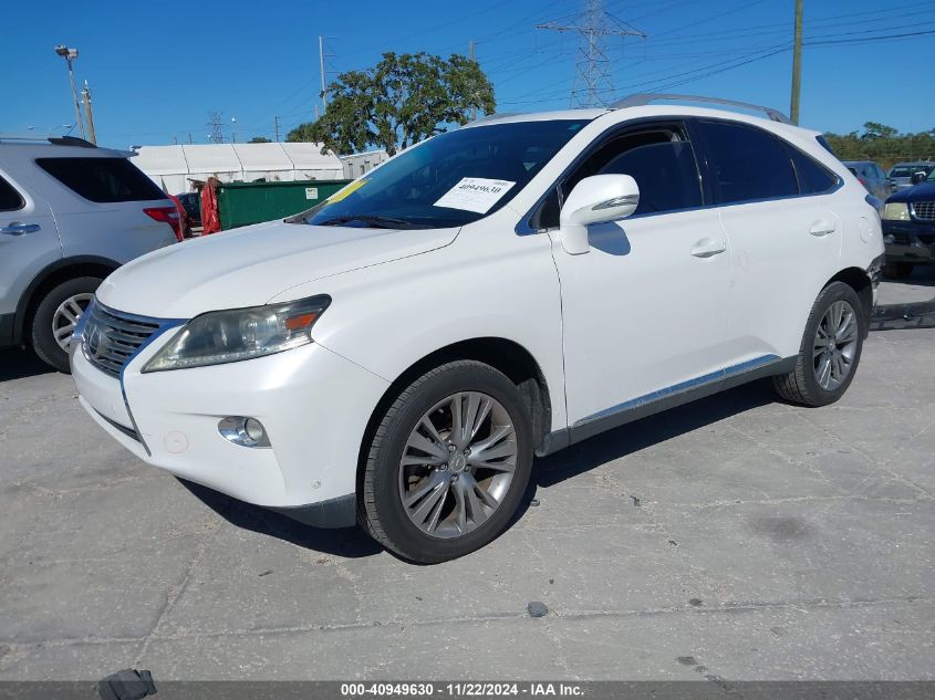 VIN 2T2BK1BA9DC193867 2013 Lexus RX, 350 no.2