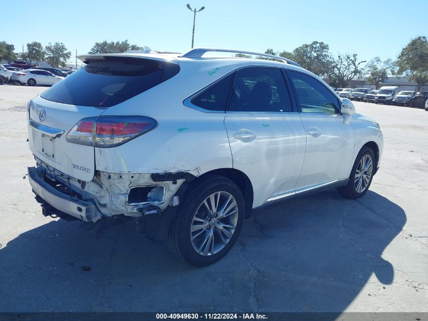 VIN 2T2BK1BA9DC193867 2013 Lexus RX, 350 no.4