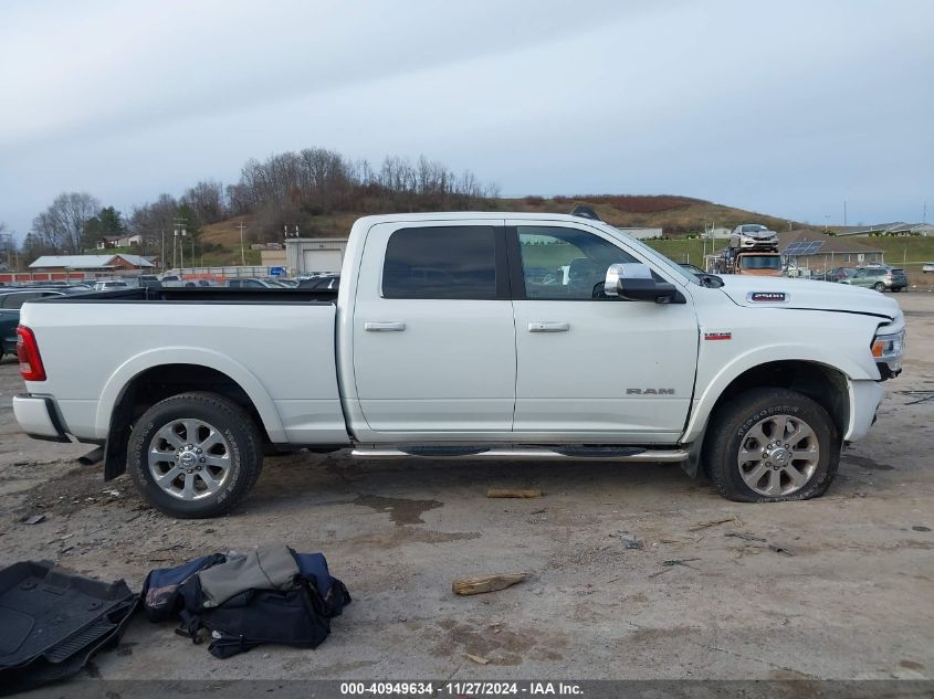 2022 Ram 2500 Laramie 4X4 6'4 Box VIN: 3C6UR5FJ6NG391718 Lot: 40949634