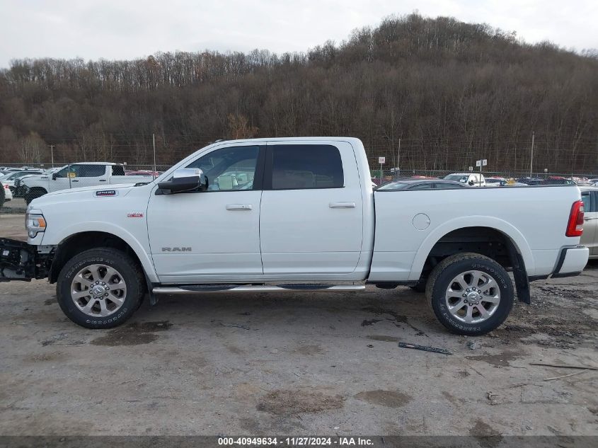 2022 Ram 2500 Laramie 4X4 6'4 Box VIN: 3C6UR5FJ6NG391718 Lot: 40949634