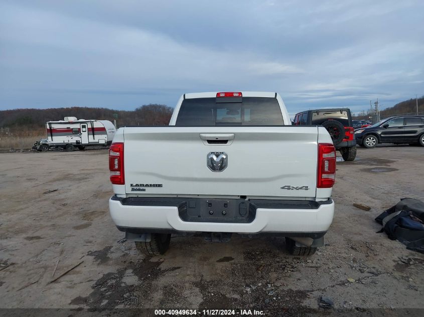 2022 Ram 2500 Laramie 4X4 6'4 Box VIN: 3C6UR5FJ6NG391718 Lot: 40949634