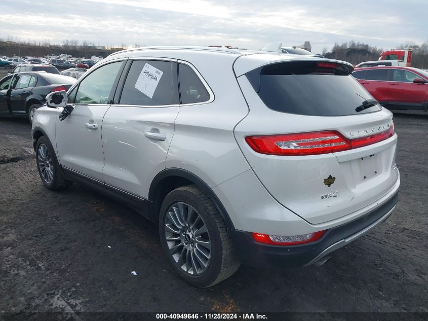 VIN 5LMCJ2A90FUJ18031 2015 LINCOLN MKC no.3