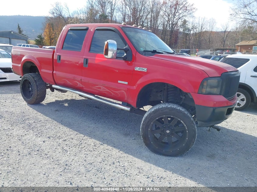 2006 FORD F250 VIN: 1FTSW21PX6EA05295