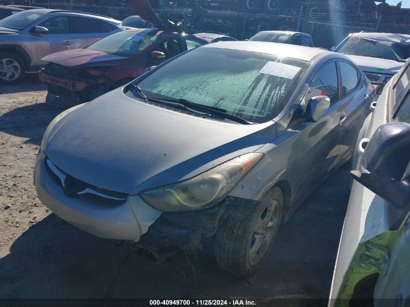 VIN KMHDH4AE3DU806159 2013 Hyundai Elantra, Gls no.2