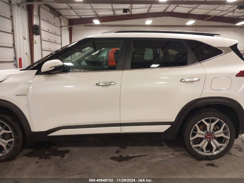 2021 Kia Seltos Sx Turbo VIN: KNDETCA22M7077092 Lot: 40949702