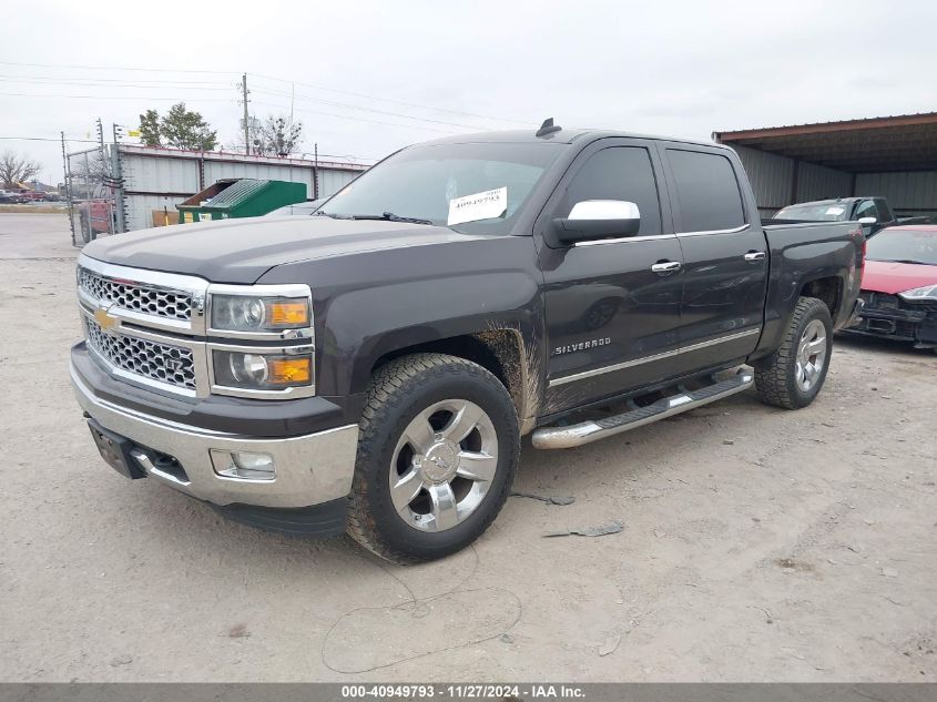 VIN 3GCUKSEC6FG254407 2015 Chevrolet Silverado 1500... no.2