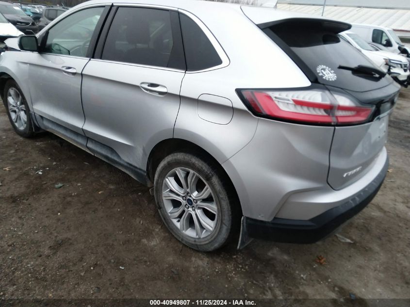 VIN 2FMPK4K99KBB82077 2019 FORD EDGE no.3