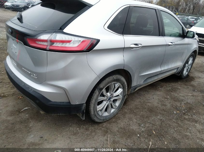 VIN 2FMPK4K99KBB82077 2019 FORD EDGE no.4