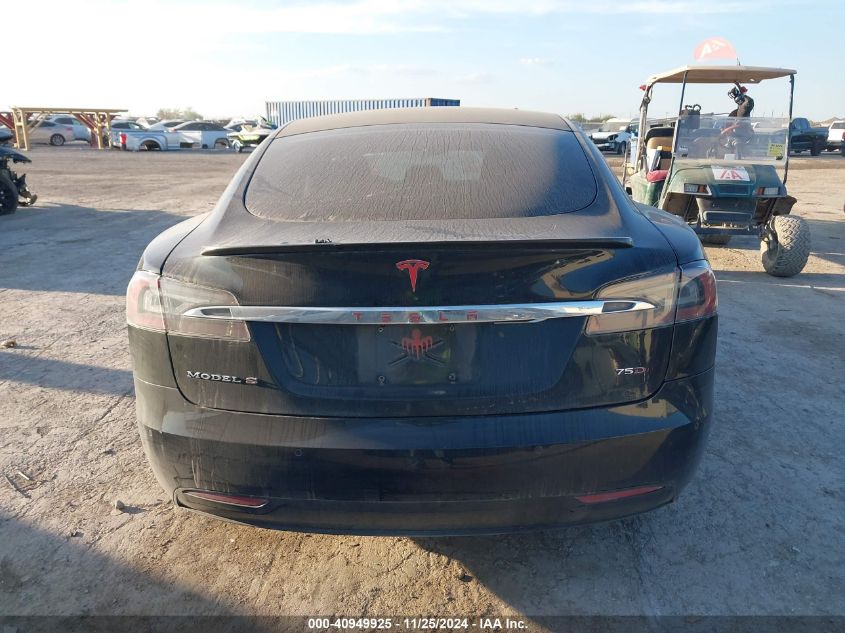 2016 Tesla Model S 60D/70D/75D/85D/90D VIN: 5YJSA1E29GF174375 Lot: 40949925