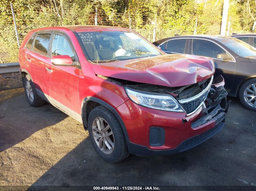 2015 KIA SORENTO LX - 5XYKT3A66FG629740