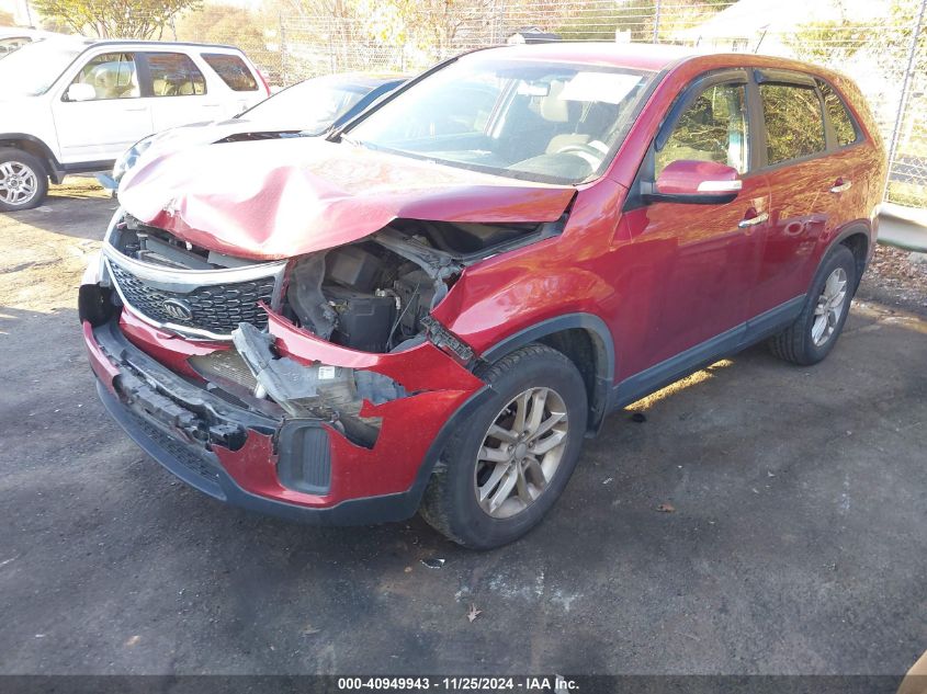 VIN 5XYKT3A66FG629740 2015 KIA Sorento, LX no.2