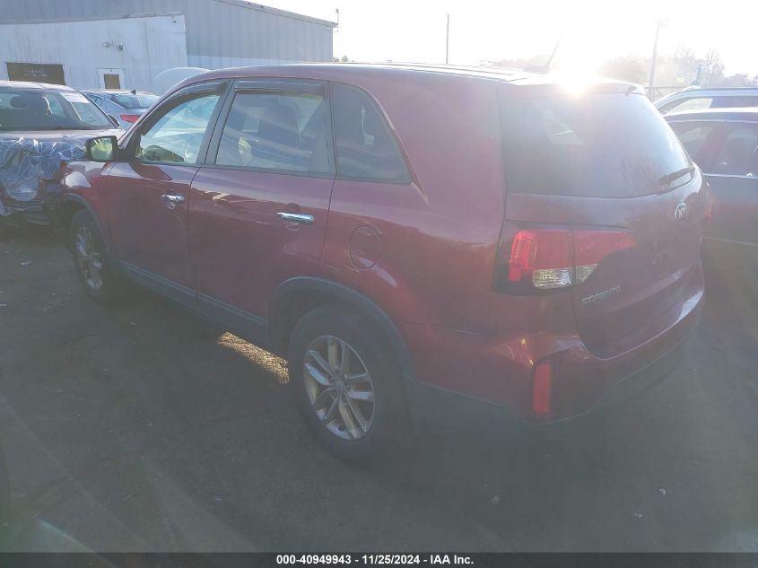 2015 KIA SORENTO LX - 5XYKT3A66FG629740