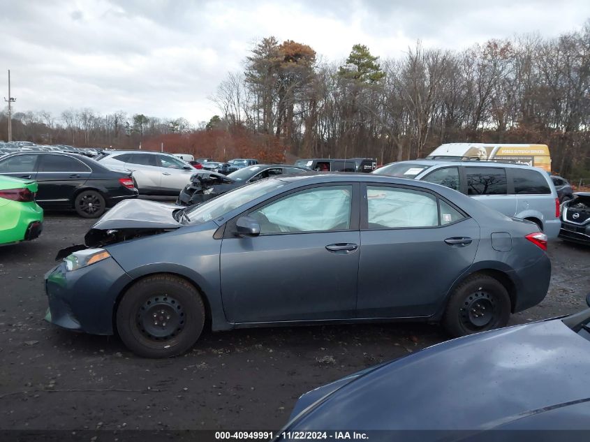 2014 Toyota Corolla Le VIN: 2T1BURHE2EC191807 Lot: 40949991