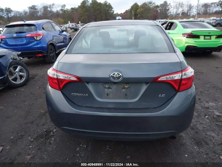 2014 Toyota Corolla Le VIN: 2T1BURHE2EC191807 Lot: 40949991