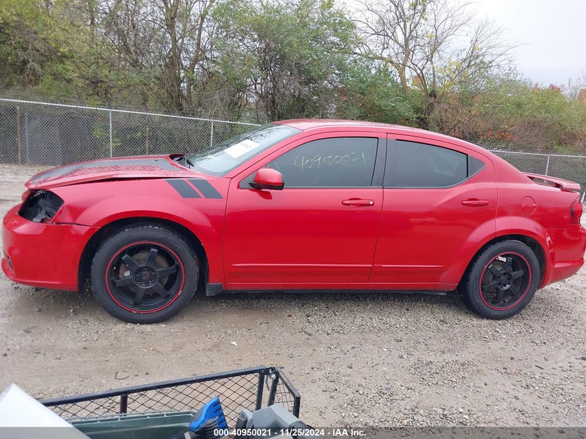 2013 DODGE AVENGER R/T - 1C3CDZBG9DN590227