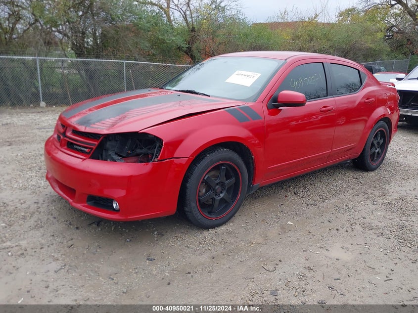2013 DODGE AVENGER R/T - 1C3CDZBG9DN590227