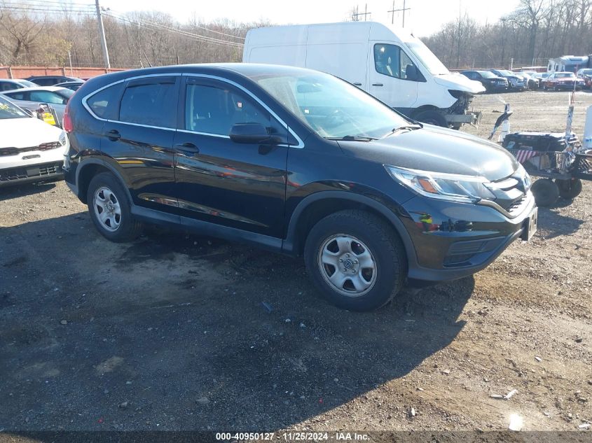 VIN 2HKRM4H38FH697107 2015 Honda CR-V, LX no.1