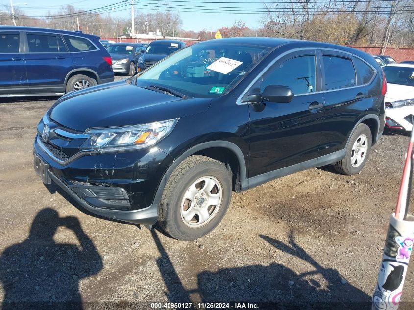 VIN 2HKRM4H38FH697107 2015 Honda CR-V, LX no.2