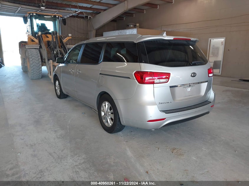 Vin: kndmb5c11h6281893, lot: 41440057, kia sedona lx 20173