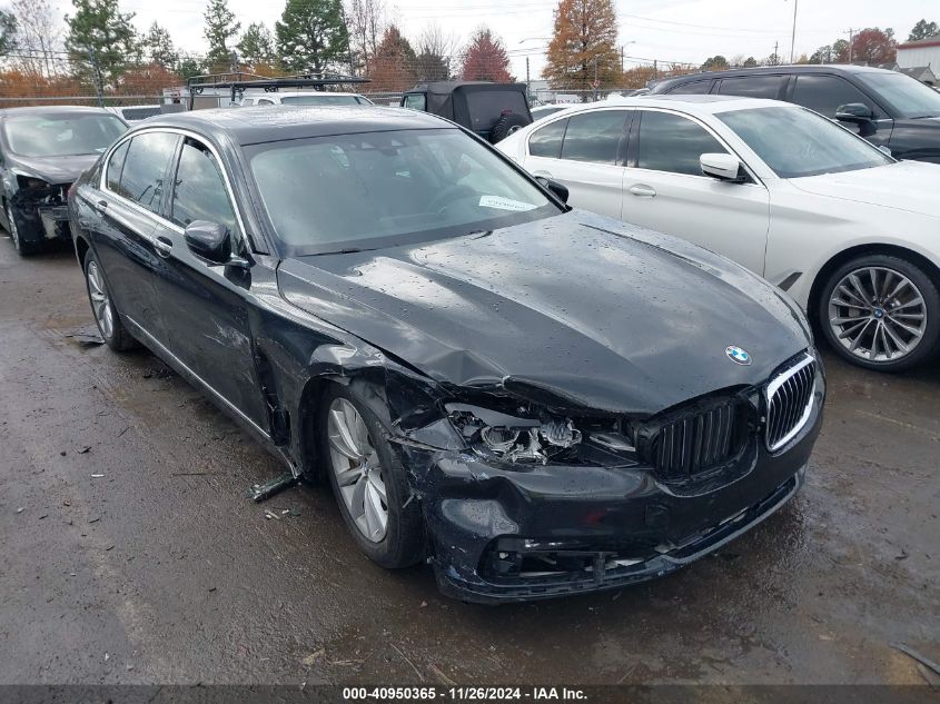 VIN WBA7E4C33HGV23297 2017 BMW 7 Series, 740I Xdrive no.1