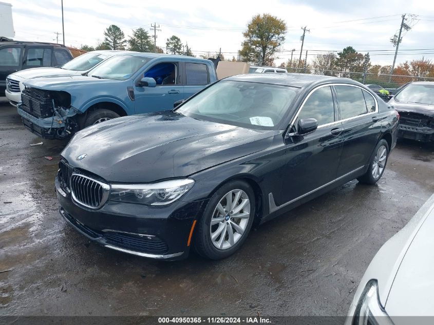 VIN WBA7E4C33HGV23297 2017 BMW 7 Series, 740I Xdrive no.2