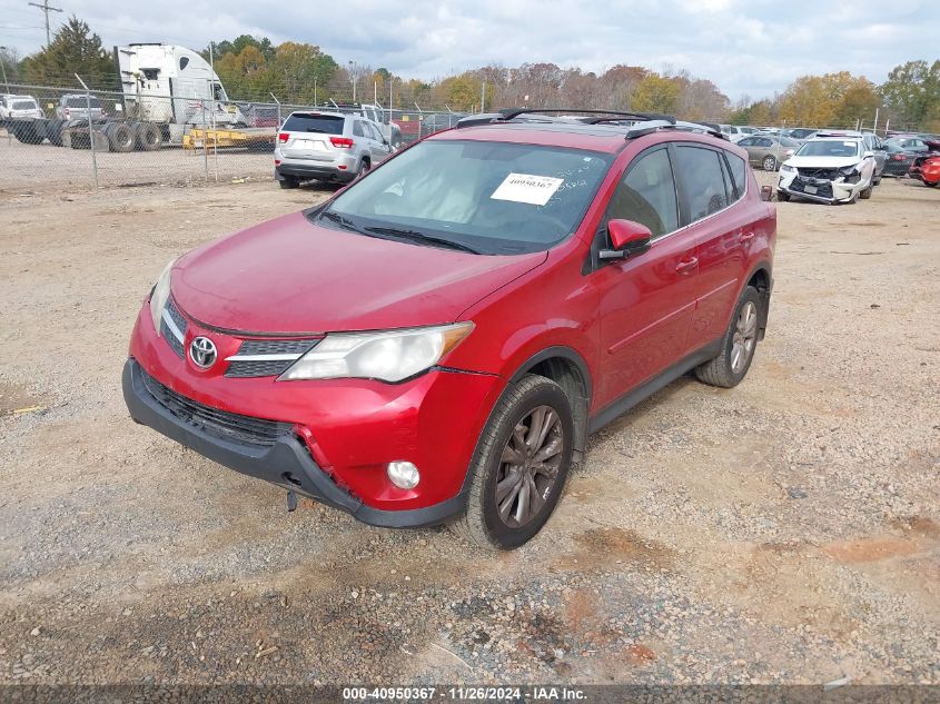 VIN JTMYFREV6DD005812 2013 Toyota RAV4, Limited no.2