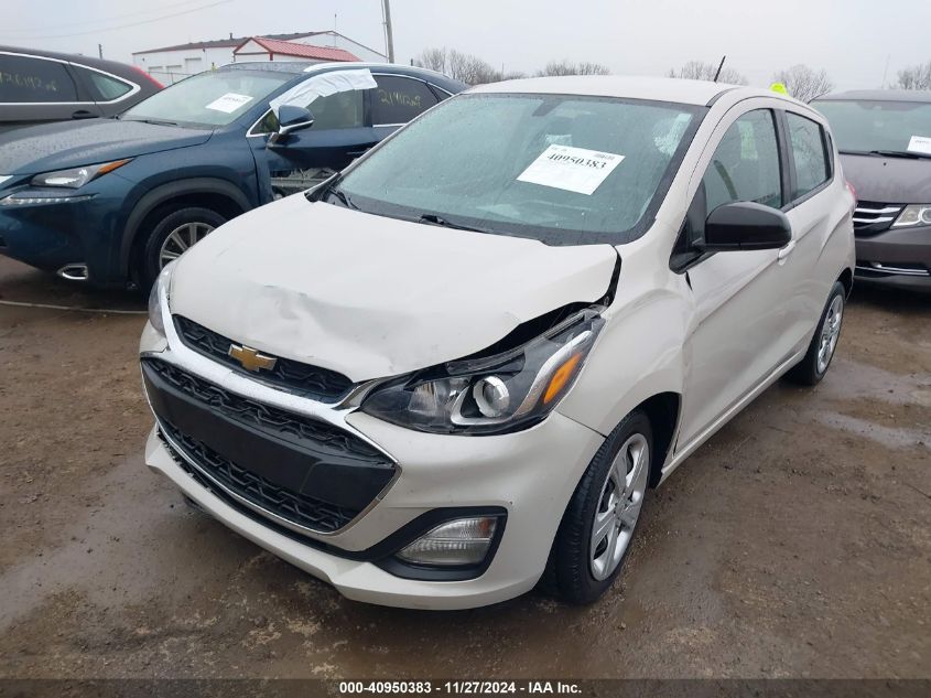 VIN KL8CB6SA8KC771574 2019 CHEVROLET SPARK no.2