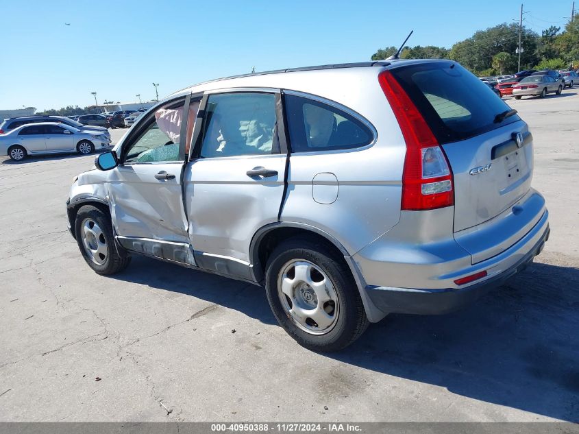 2010 Honda Cr-V Lx VIN: 5J6RE3H38AL049661 Lot: 40950388