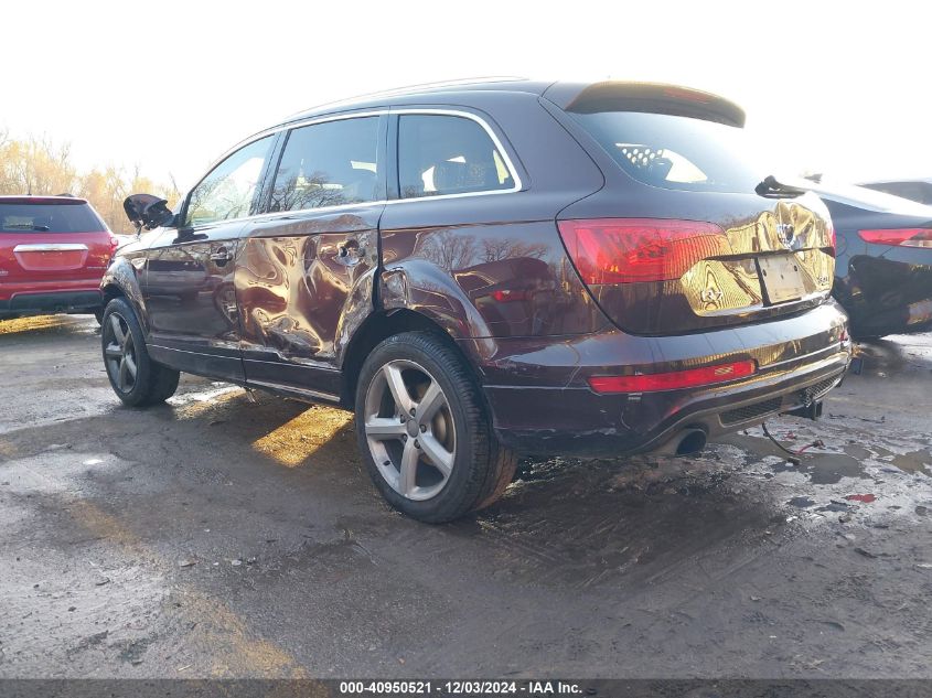 VIN WA1DGAFE7ED012467 2014 Audi Q7, 3.0T S Line Pre... no.3