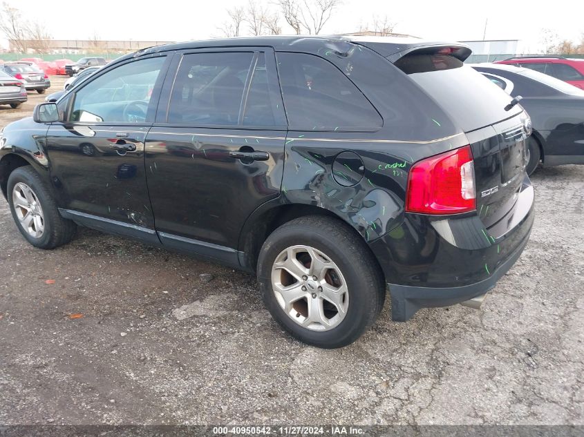 VIN 2FMDK4JC6EBB58730 2014 FORD EDGE no.3