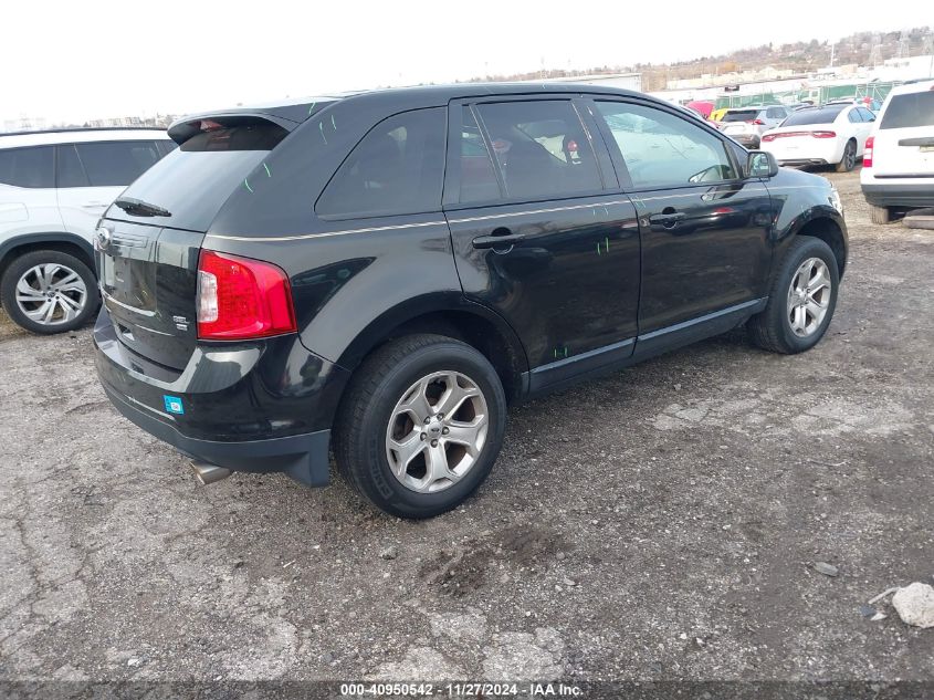 VIN 2FMDK4JC6EBB58730 2014 FORD EDGE no.4