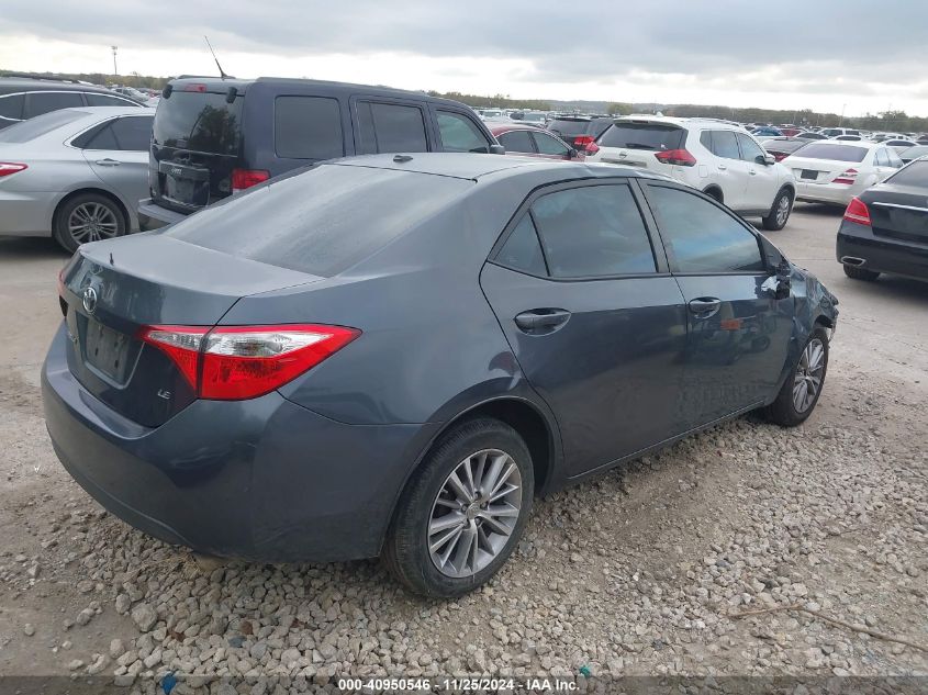 VIN 2T1BURHE5FC403701 2015 Toyota Corolla, Le Premium no.4