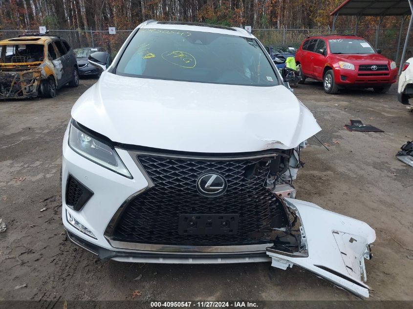 VIN 2T2SZMDA7NC311300 2022 Lexus RX, 350 F Sport Ap... no.12