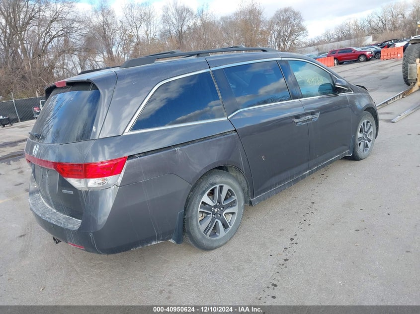 Vin: 5fnrl5h9xgb036174, lot: 41440420, honda odyssey touring/touring elite 20164