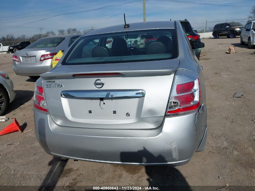 2011 Nissan Sentra 2.0Sl VIN: 3N1AB6AP5BL648522 Lot: 40950643